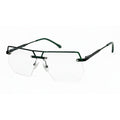 Tavrix Gunmetal Rectangle Eyeglasses