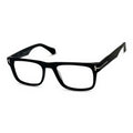 Grif Black Rectangle Eyeglasses