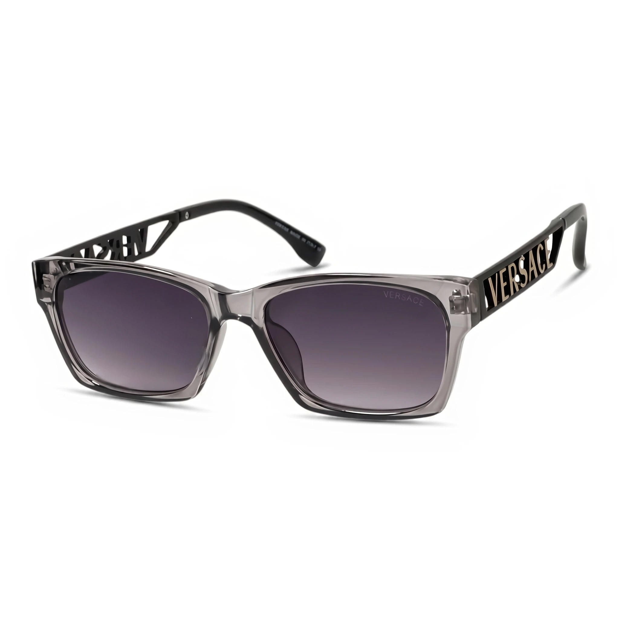 Iron Gray Square Sunglasses