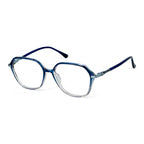 Neril Sky blue Round Eyeglasses