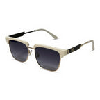 Vox White Square Sunglasses