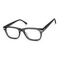Dusk Gray Rectangle Eyeglasses