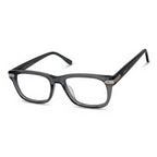Dusk Gray Rectangle Eyeglasses