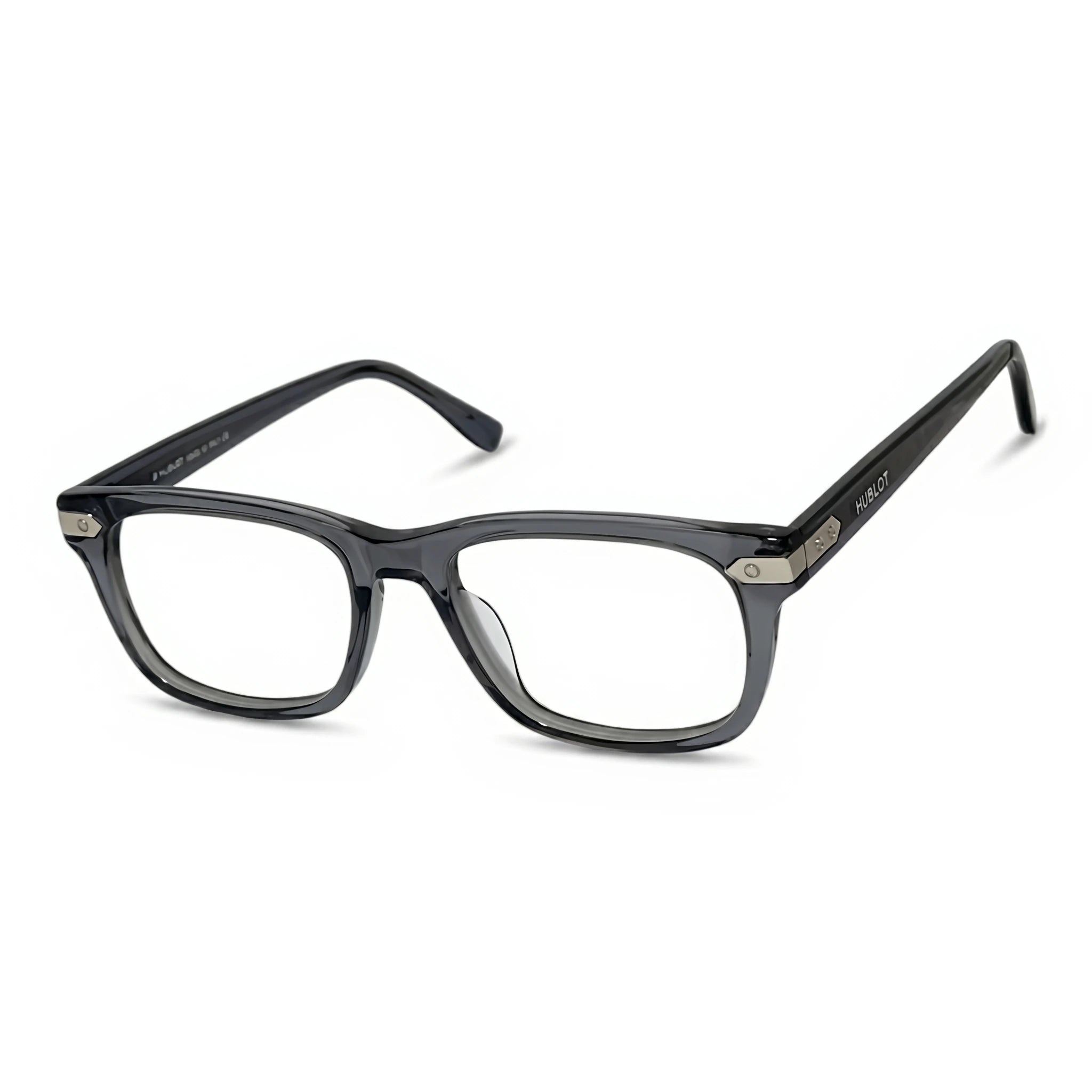 Dusk Gray Rectangle Eyeglasses