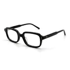 Zane Black Rectangle Eyeglasses