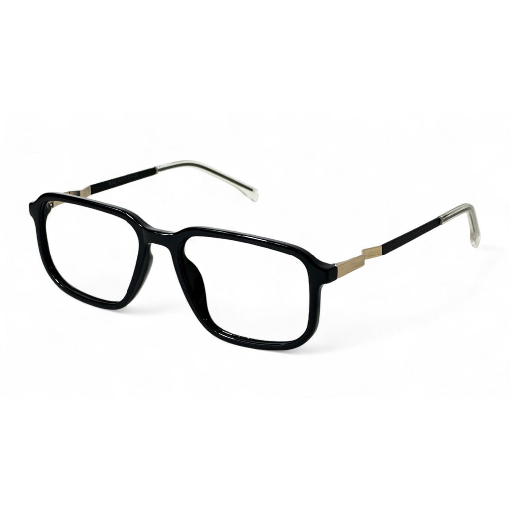 Nerith Black Rectangle Eyeglasses