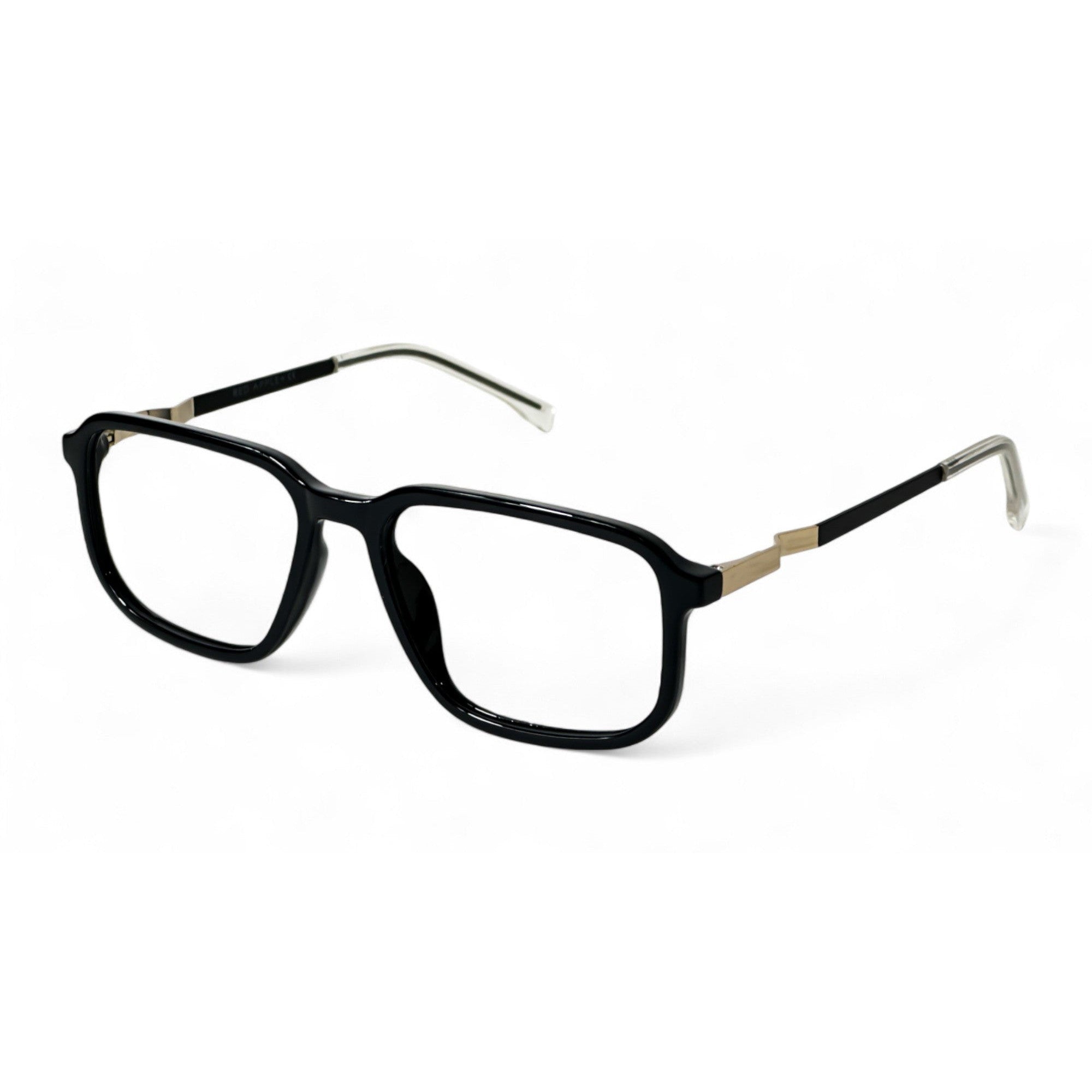 Nerith Black Rectangle Eyeglasses