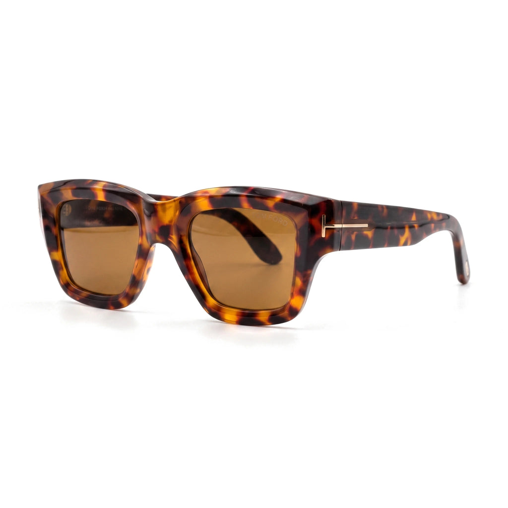 Girder Tortoise Square Sunglasses