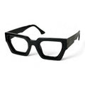 Azzuro Black Square Eyeglasses