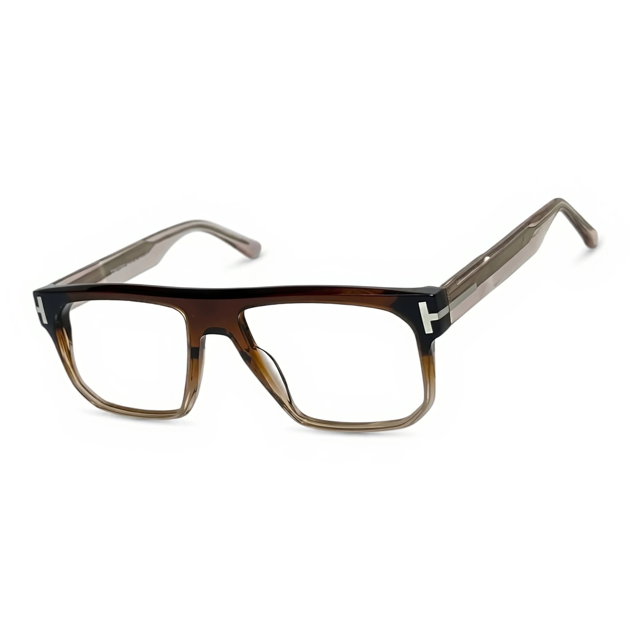 Rook Brown Rectangle Eyeglasses