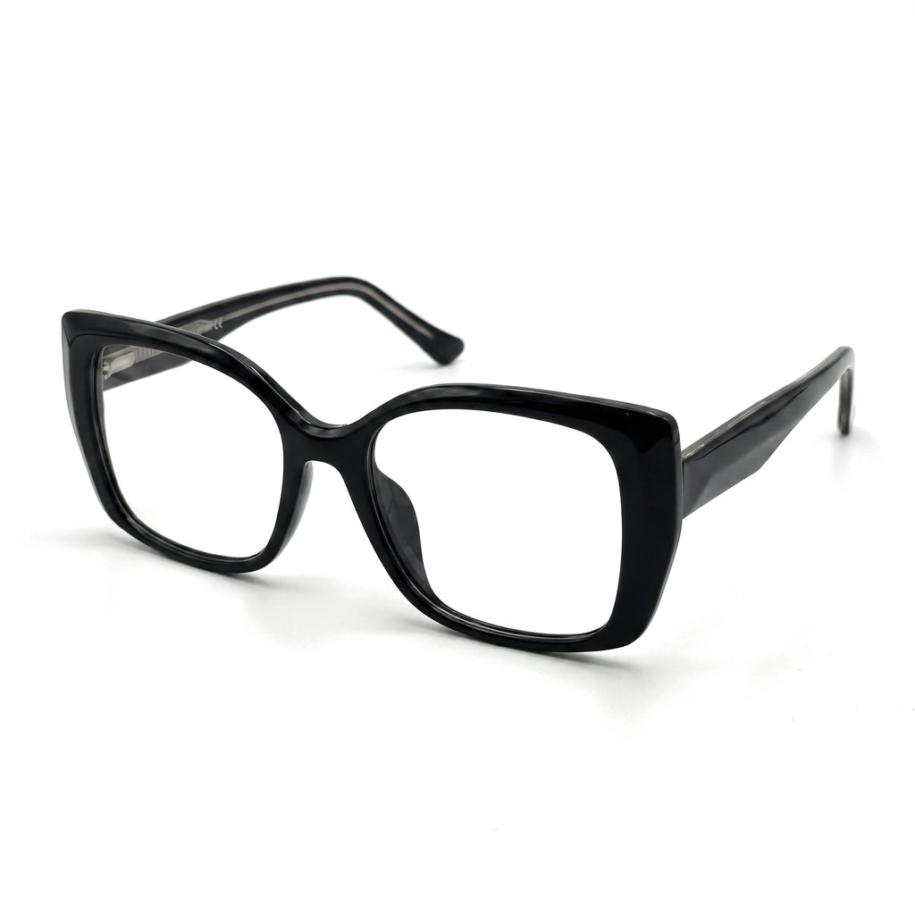 Halo Black Square Eyeglasses