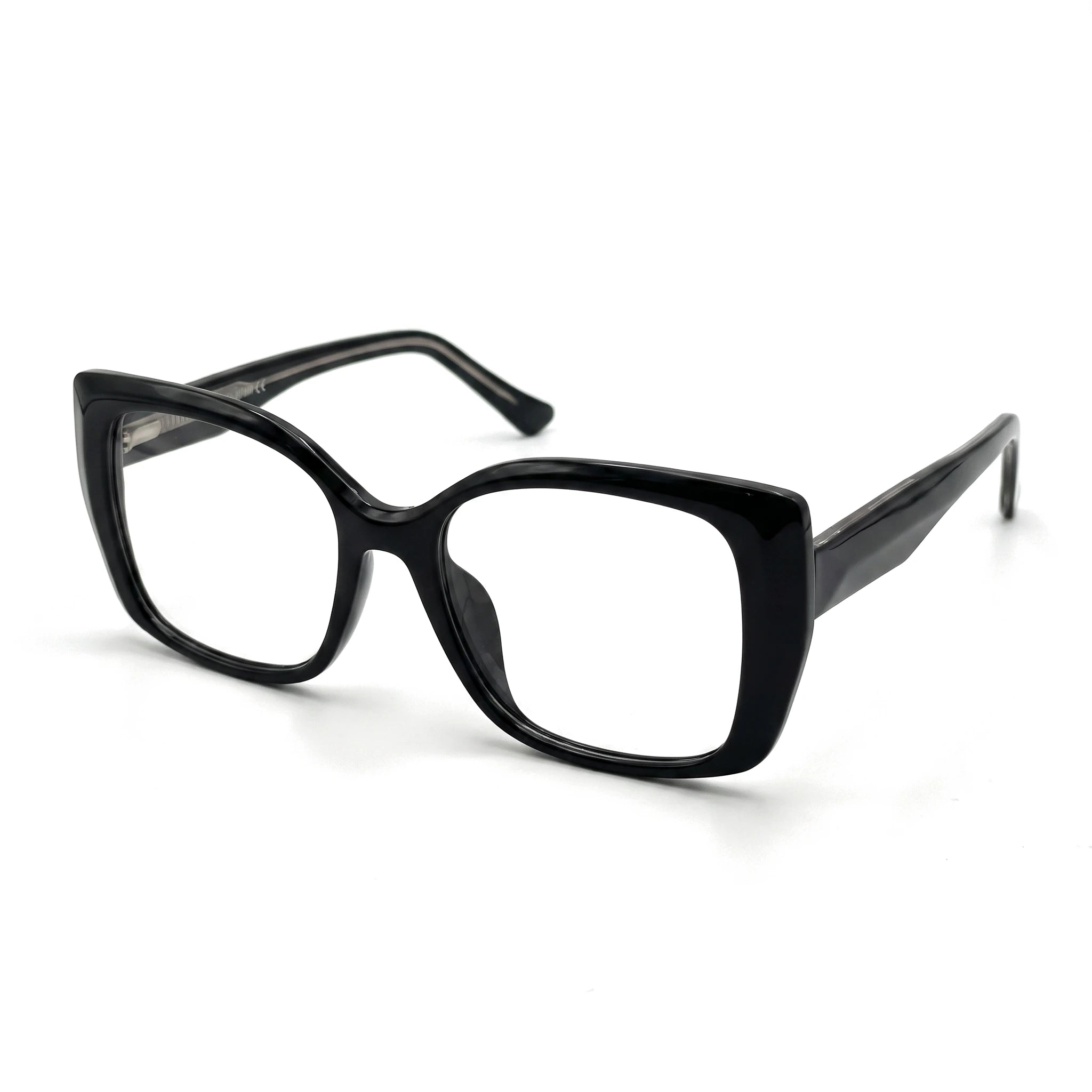 Halo Black Square Eyeglasses