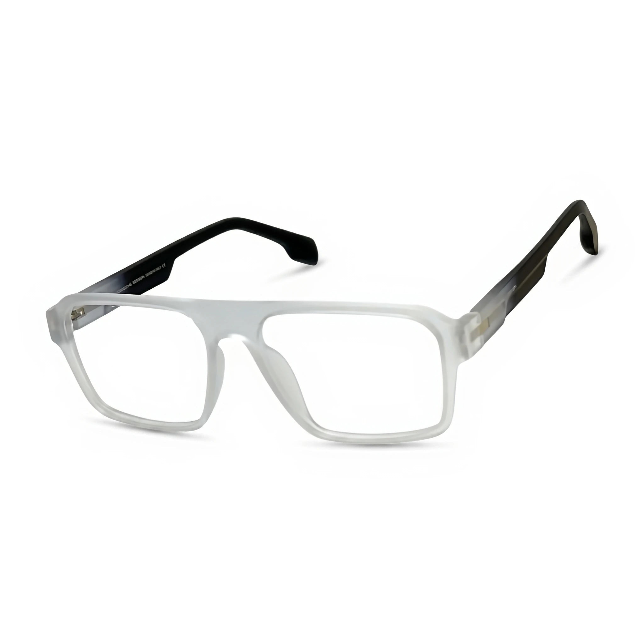 Blok Transparent Rectangle Eyeglasses