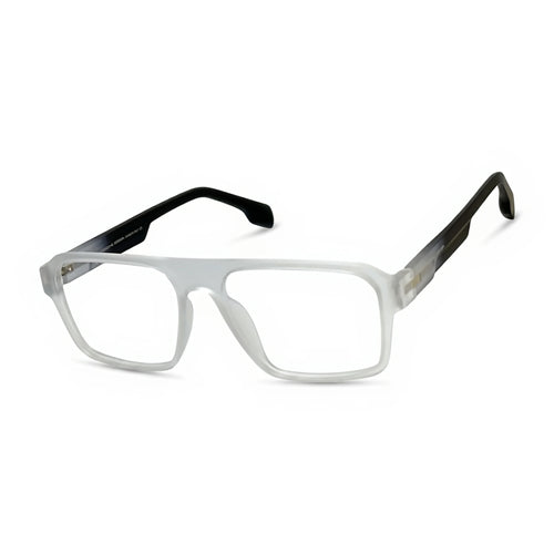 Blok Transparent Rectangle Eyeglasses