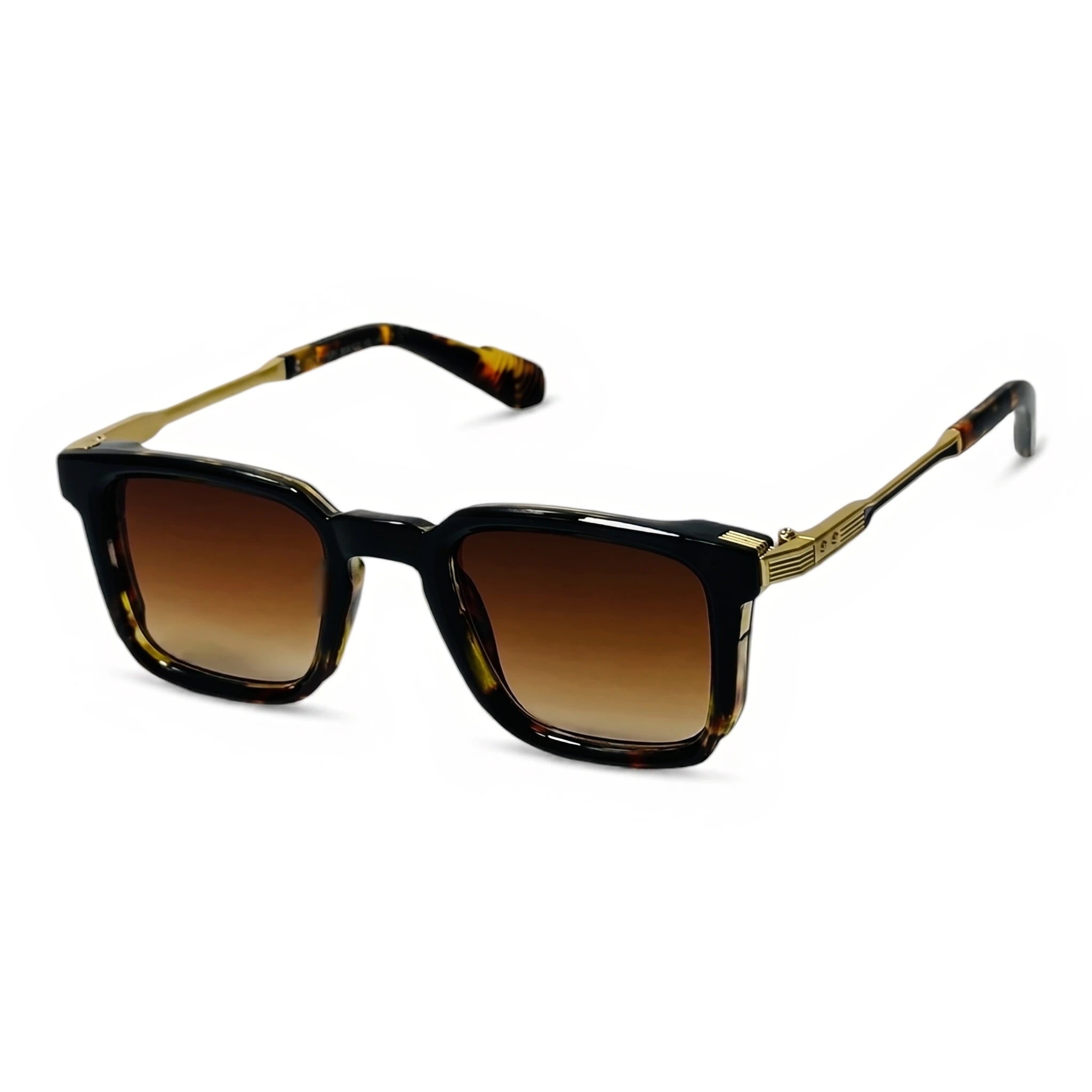 Surge Brown Square Sunglasses