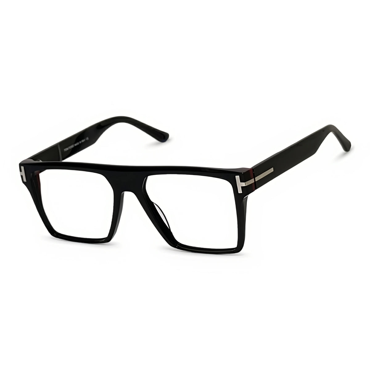 Vault Black Square Eyeglasses