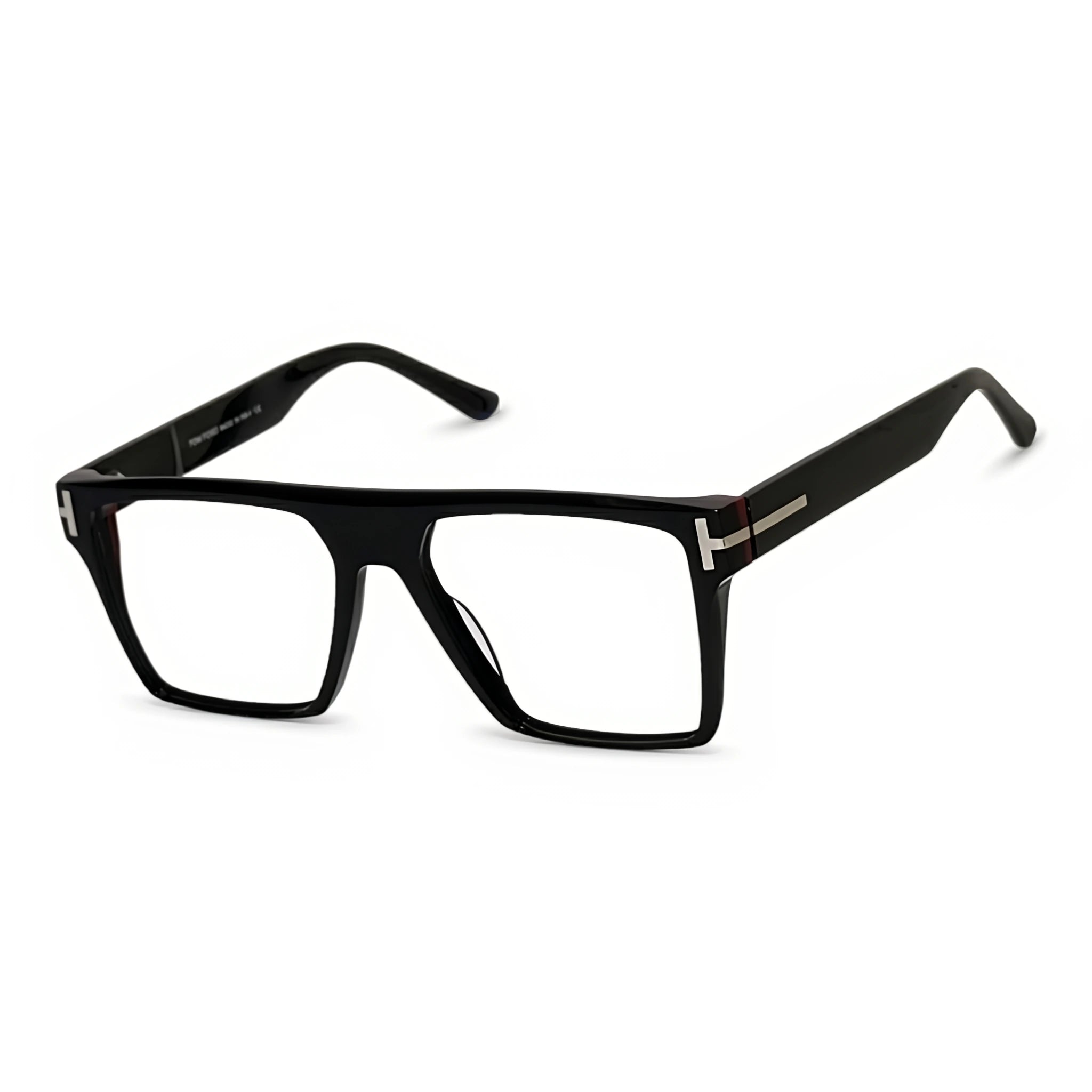 Vault Black Square Eyeglasses