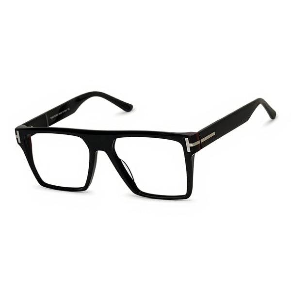 Vault Black Square Eyeglasses