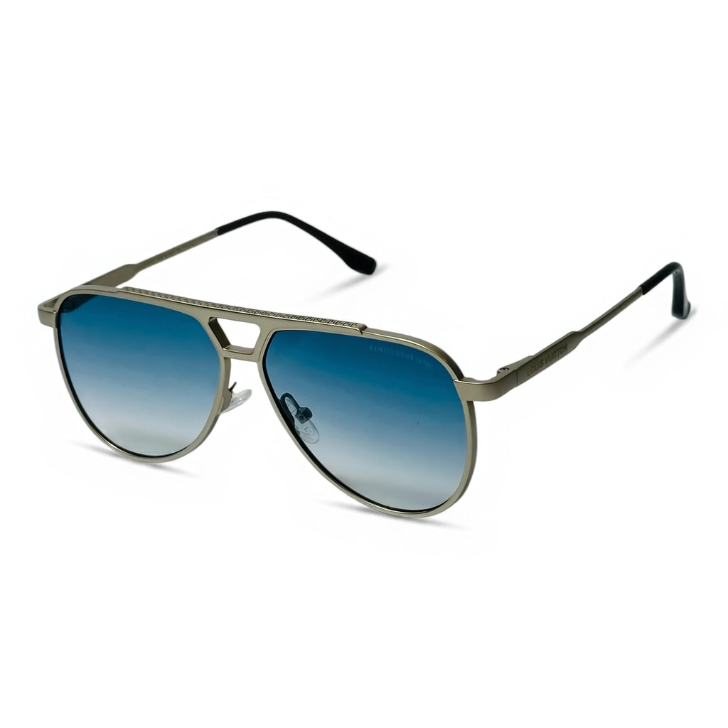 Dash Silver Aviator Sunglasses