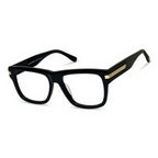 Bloc Black Square Eyeglasses