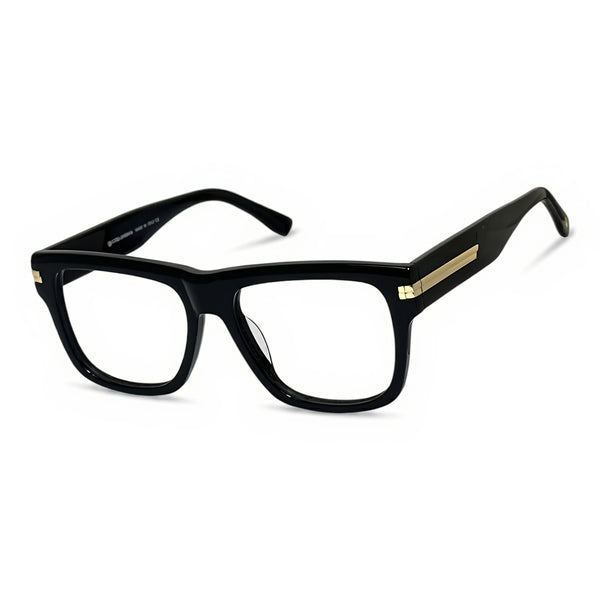Bloc Black Square Eyeglasses