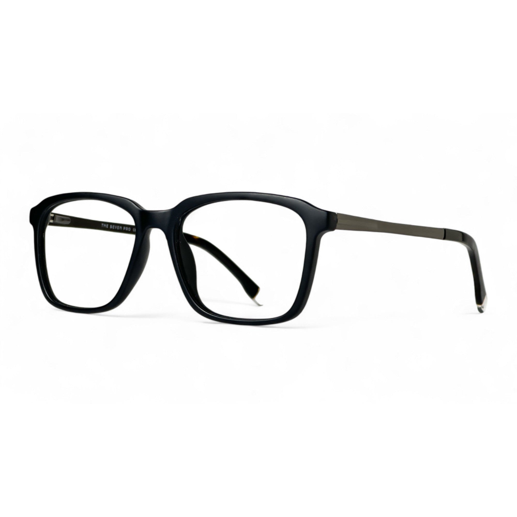 Veltrin Black Rectangle Eyeglasses