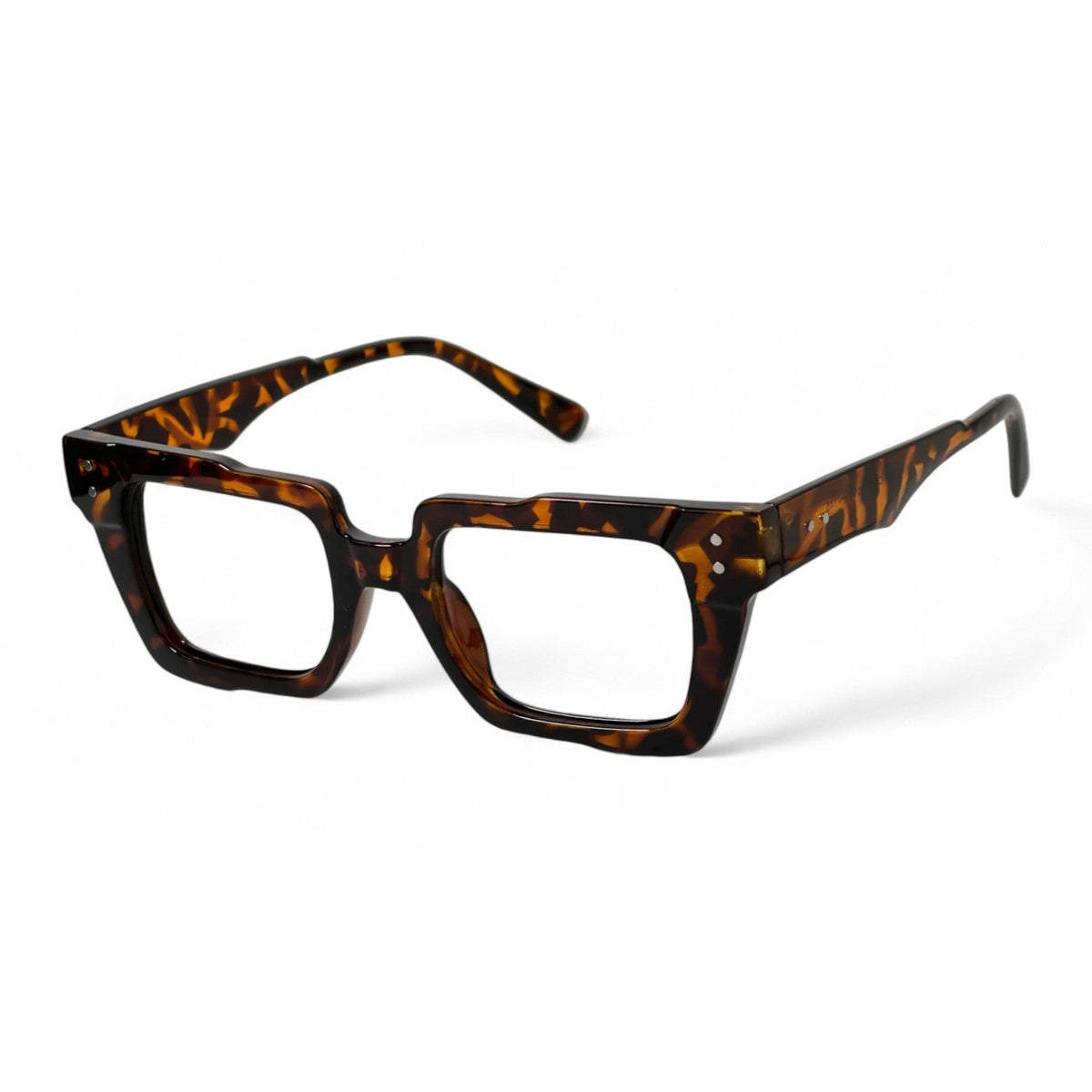 Tauris Tortoise Rectangle Eyeglasses