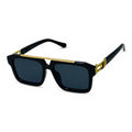 Atlas Black Square Sunglasses
