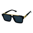 Atlas Black Square Sunglasses