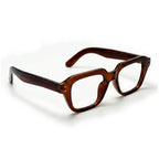 Loam Brown Square Eyeglasses