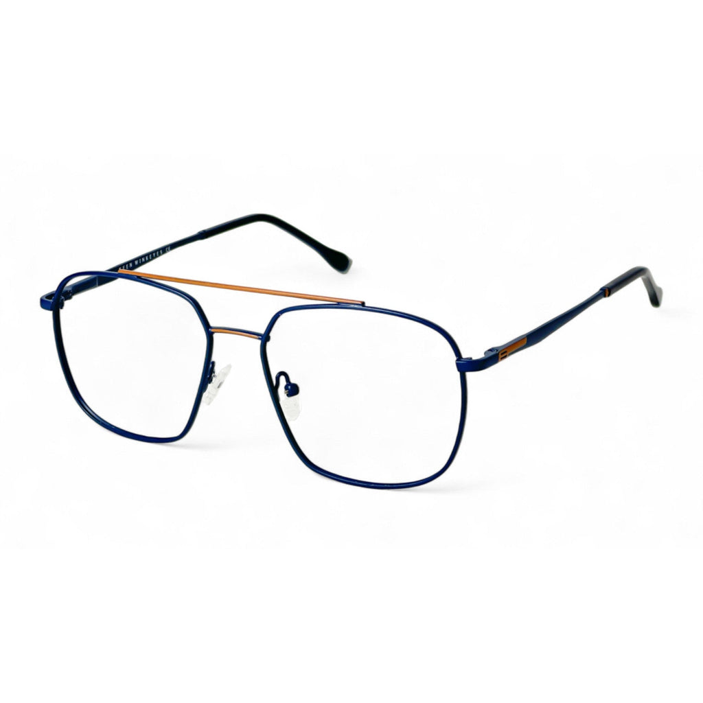 Mirevo Blue Rectangle Eyeglasses