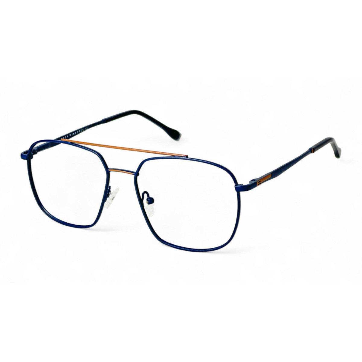Mirevo Blue Rectangle Eyeglasses