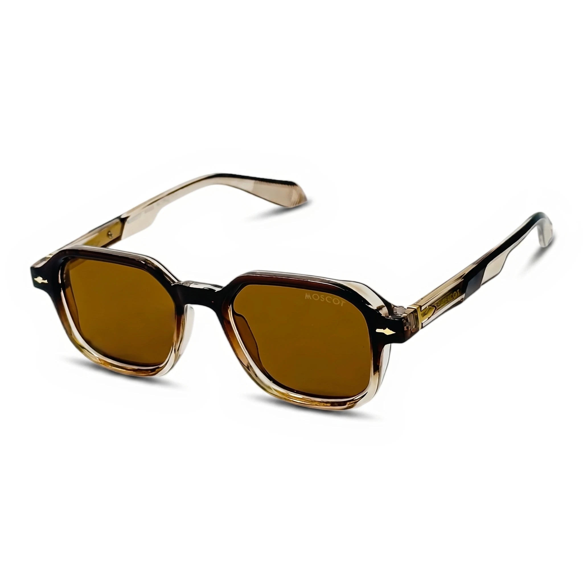 Cole Brown Square Sunglasses