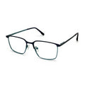 Pax Teal Rectangle Eyeglasses