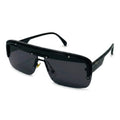 Knox Black Rectangle Sunglasses