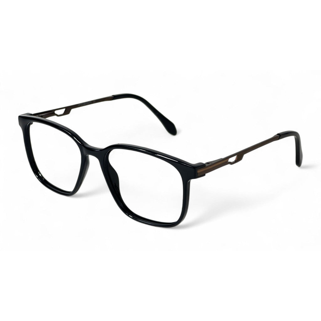 Fendrel Black Rectangle Eyeglasses