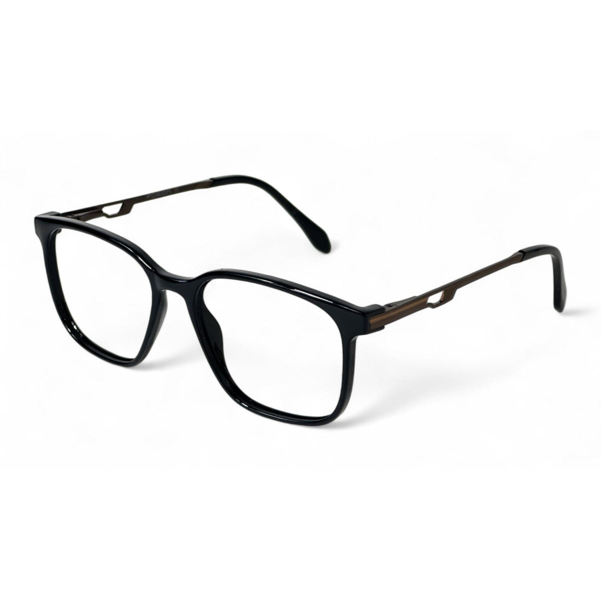 Fendrel Black Rectangle Eyeglasses