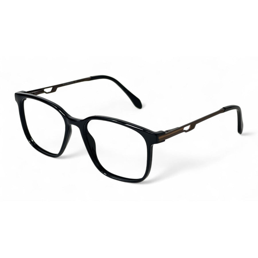 Fendrel Black Rectangle Eyeglasses