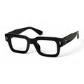 Bravik Black Rectangle Eyeglasses