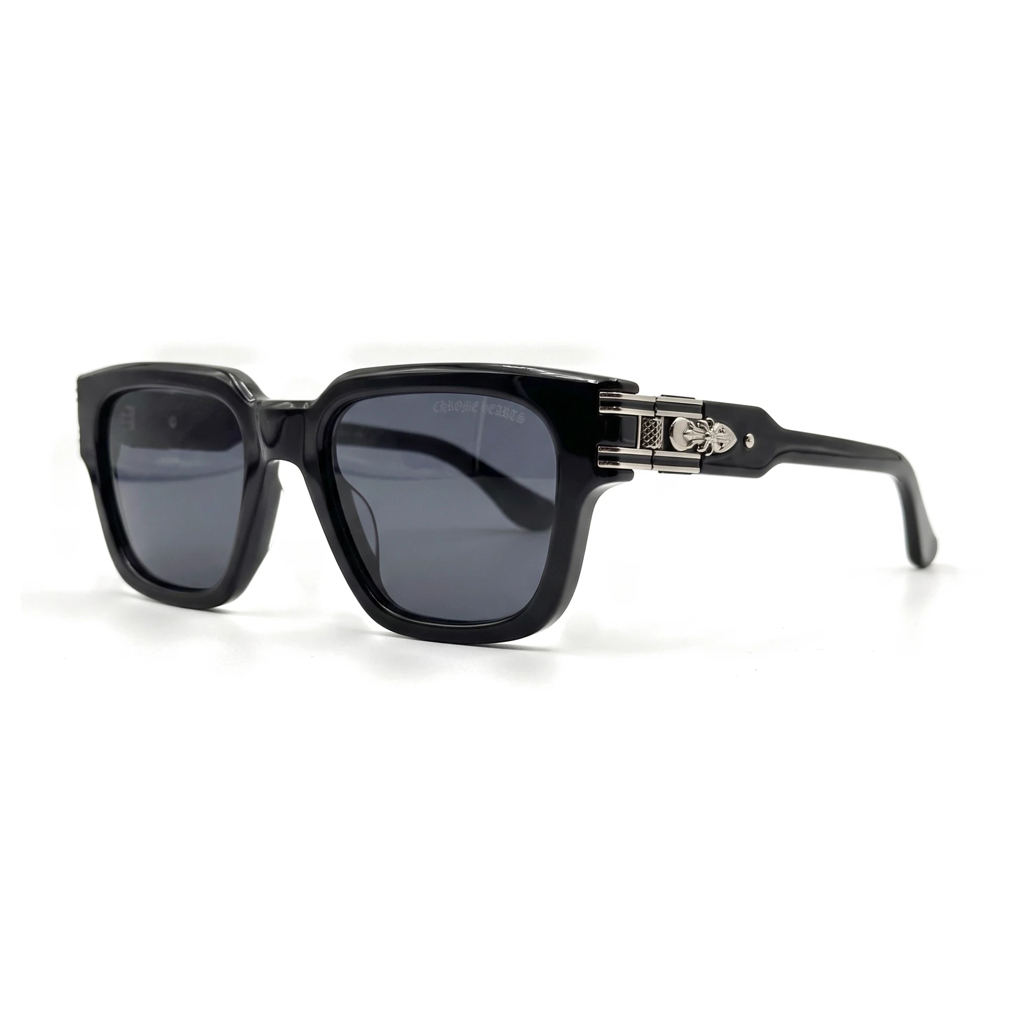Marlow Black Square Sunglasses