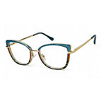 Lunara Green Cat Eye Eyeglasses