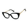Vesper Golden black Cat Eye Eyeglasses