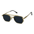 Axis Gold Square Sunglasses