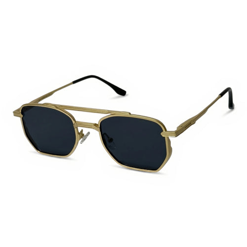 Axis Gold Square Sunglasses