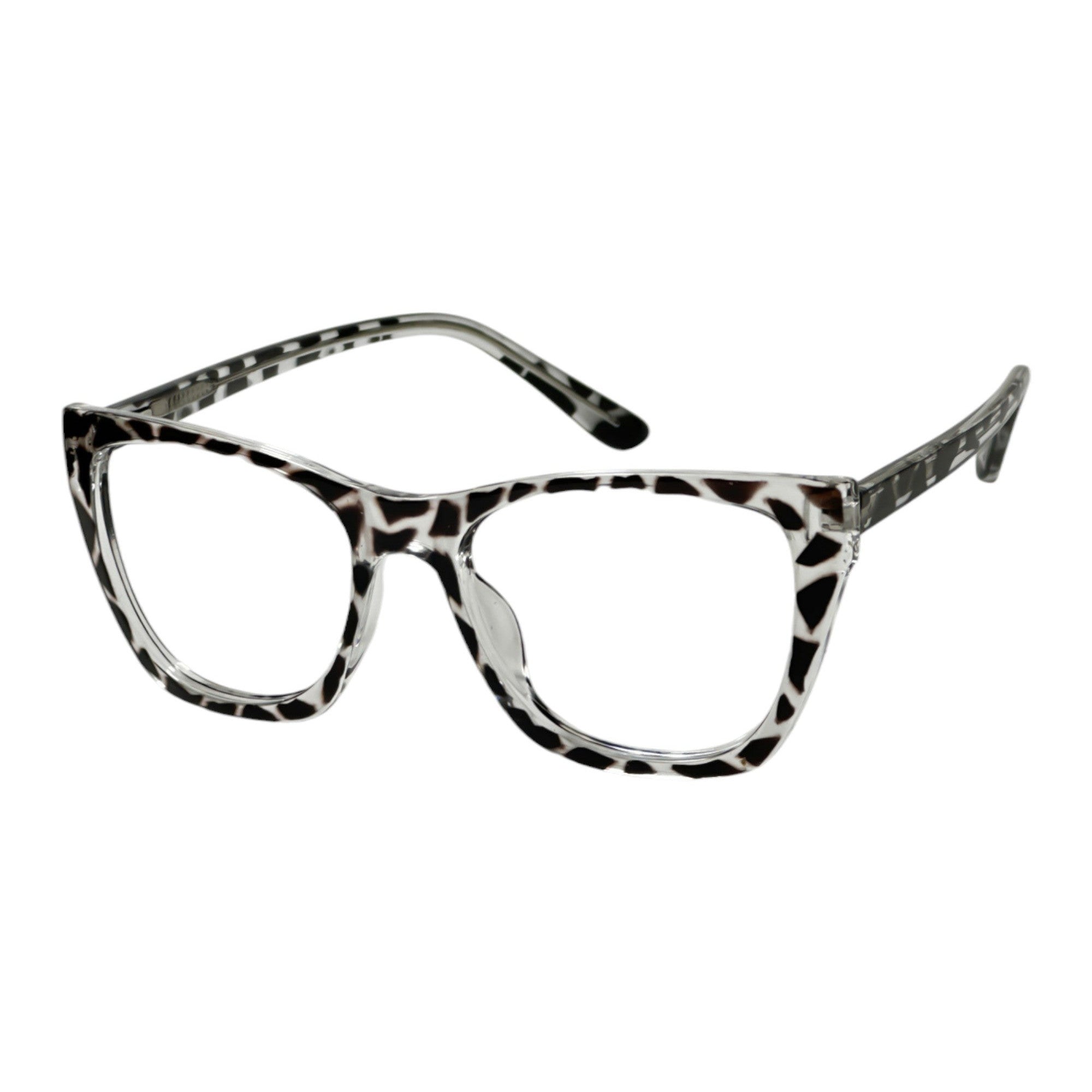 Nivora Black and white Cat Eye Eyeglasses