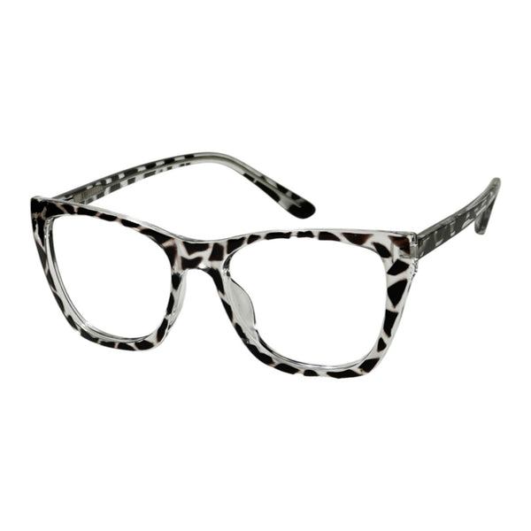 Nivora Black and white Cat Eye Eyeglasses