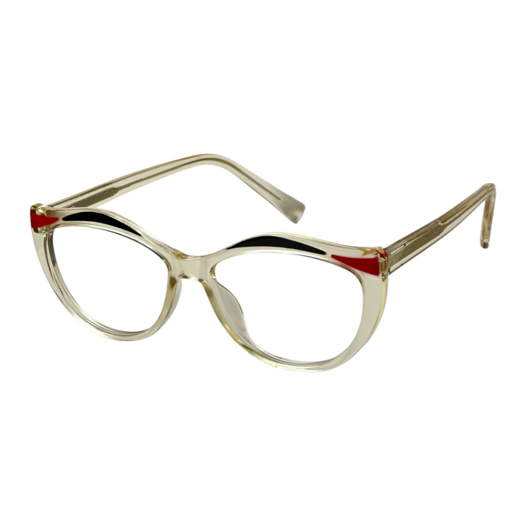 Orrina Clear Cat Eye Eyeglasses