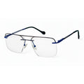 Elorin Navy Rectangle Eyeglasses