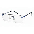 Elorin Navy Rectangle Eyeglasses
