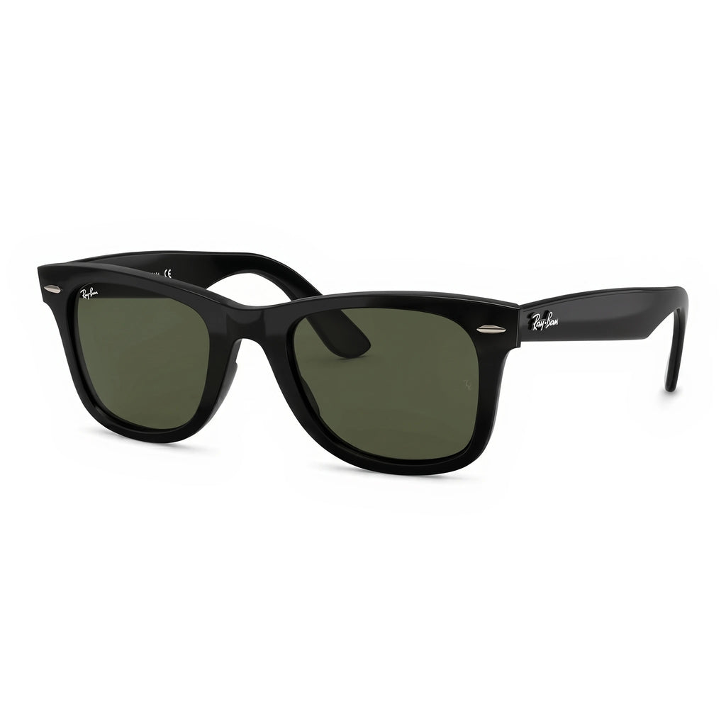 Ridge Black Wayfarer Sunglasses